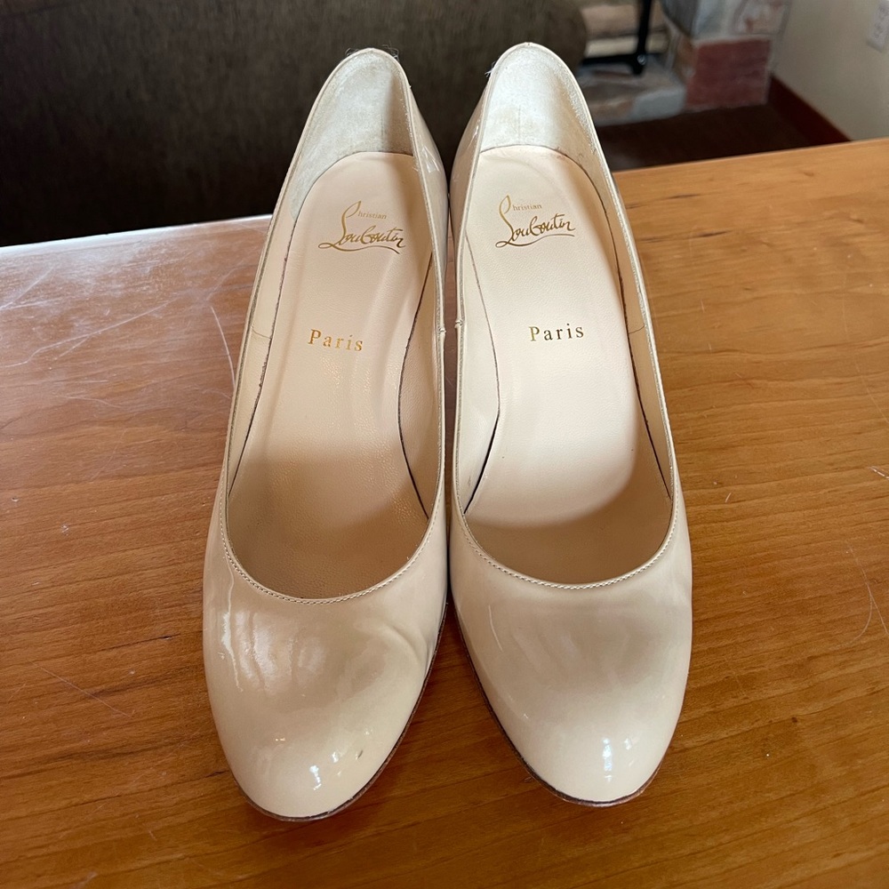 Authentic Christian Louboutin heels.